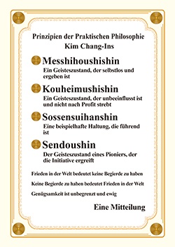 Prinzipien der Praktischen Philosophie Kim Chang-Ins