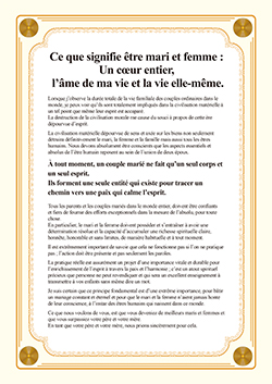 Ce que signifie être mari et femme