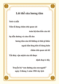 Lời thề của lương tâm